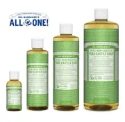 Dr. Bronner's Pure-Castile Soap Liquid (Hemp) Green Tea - 4 Sizes Available