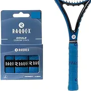Exhale Racket Overgrip Tape 3 Pack – Tennis, Badminton, Squash, Padel Over grip – Perforated, Absorbent Racquet Overgrip - Anti Slip Over Grip Tape