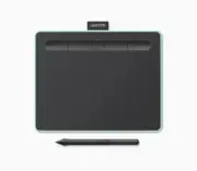 Wacom Intuos Wireless Graphic Tablet, 3 Bonus Software, Pistachio