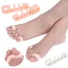 2 Pairs Bunion Corrector Toe Separators Silicone Gel Straighteners Spacers