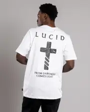 [Lucid] Lucid Men's Reliquary T-Shirt in White Size XL XL White