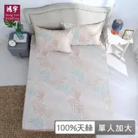 在飛比找momo購物網優惠-【HongYew 鴻宇】60支100%天絲 床包枕套組-沐沐