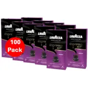 Lavazza Espresso Intenso Nespresso Compatible Coffee Pods 100 Pack