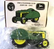 Ertl John Deere 1/16 Orchard Tractor Two-Cylinder Club Expo III 1992"New in Box"