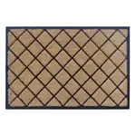 [OneWorld Collection] Trellis Coir & Rubber Doormat Large 60x90