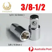 3/8 to 1/2 inch Socket Adapter Adaptor Converter Reducer Chrome Vanadium Steel