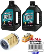Yamaha XT225 Oil Change Kit Tune up Spark Plug Oil Filter TW200 TTR225 TTR230