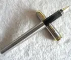 Perfect Parker Sonnet Series Steel Rollerball Pen Fine Nib Black Ink Refill