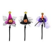 Halloween Adjustable Hat Pet Dogs Party Wizard Hat Small Dogs Head Accessory