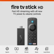 Amazon Fire TV Stick HD (newest model) free and live TV Alexa Voice Remote 8GB