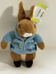 Beatrix Potter Stuffed Peter Rabbit Bean Bag Frederick Warne Kids Preferred 8"