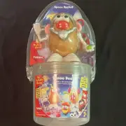 Mr. Potato Head Space Spud Bucket Astronaut Accessories Playskool RARE