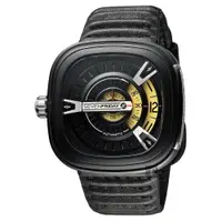 在飛比找PChome24h購物優惠-SEVENFRIDAY M2 設計師工藝自動上鍊機械錶-黑/