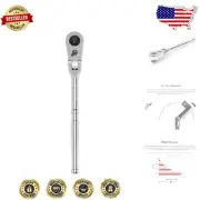 Versatile 10.5 Inch Flex Head Ratchet with 90-Tooth Gear | Ultimate Precision