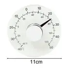 Window Thermometer Displays Temperature Fahrenheit For Accurate Outdoor