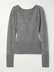 [TOM FORD] TOM FORD - Cashmere And Silk-blend Sweater - Gray - xx small xx small Gray