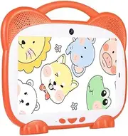 Atelierate 7 Inch Kids Tablet Quad Core 1+8G Dual Card WiFi Android 7.0 Tablets for Study Education Kids Gift Kids Software,Orange