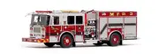 NEW! Fire Replicas Meriden Fire Department Engine 3 Seagrave Marauder II Pumper