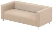 The Beige Klippan Loveseat Cover Replacement is Custom Made Compatible for IK...