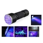 UV Ultra Violet 21 LED Flashlight Mini Blacklight Aluminum Torch Light Lamp V Pe