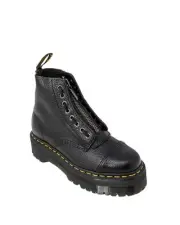 Dr. Martens 2976 Leonore Zip Quad Platform Boots Women Black