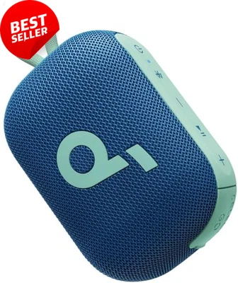 Select 4 Go Bluetooth Speaker, 20H Playtime, IP67 Waterproof, Floatable, Blue