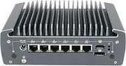 HUNSN Micro Firewall Appliance, Mini PC, OPNsense, VPN, Router PC, Core I7 10810U, RX10, AES-NI, 6 x Intel 2.5GbE Nics, HDMI, DP, COM, SIM Slot, TPM2.0, 16G RAM, 512G SSD
