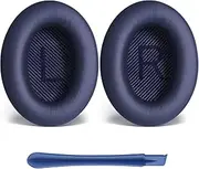 Proxima Direct Replacement Ear Pads Earpads for Bose QuietComfort QC 2 15 25 35 45 Ear Cushions for QC2 QC15 QC25 QC35 QC45 QC35 II SoundLink SoundTrue Around-Ear II AE2- Midnight Blue