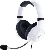 Razer Kaira X Wired Headset for Xbox Series X|S, Xbox One, PC, Mac & Mobile Devices: Triforce 50mm Drivers - HyperClear Cardioid Mic - Flowknit Memory Foam Ear Cushions - On-Headset Controls - White