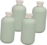 Travel Size Shampoo Bottles 4 Pack Toiletry Bottles Refillable 500ml Hand Soap Dispenser Compact Portable