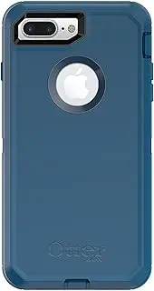 Rugged Protection OtterBox DEFENDER Case for iPhone 8 Plus and iPhone 7 Plus - Retail Packaging - BESPOKE WAY (BLAZER BLUE/STORMY SEAS BLUE)