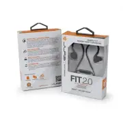 JLab Audio Fit2 Sport Wired Earbuds | Sport Fit with Customizable Memory Wire