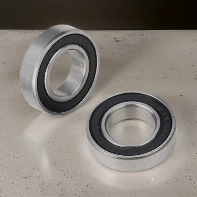 Bike Essentials 2pcs High Performance 6902RS (61902 2RS) Thin Section Bearings