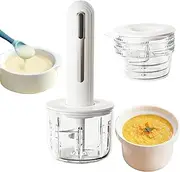 Food Grinder,Portable Vegetable Shredder - Compact Electric Shredder Kitchen Tool for Meal Prepping, Vegetable, Fruit, Baby Food