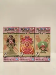 One Piece Wcf World Collectable Figure Wano Vol 7 Set of 3