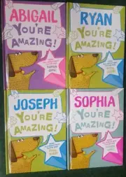 You're Amazing Personalized Children's HC Book - Pick Your Name