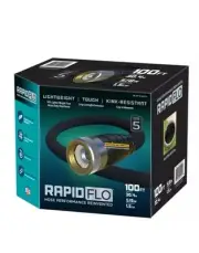 Teknor Rapid Flo 5/8 in. x 100 ft. Garden Hose, Kink Resistant, 600 PSI Burst St