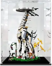Acrylic Display Case for Lego 76989 Horizon Forbidden West Tallneck Figure Storage Box Dust Proof Glue Free