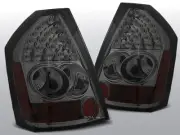 Mga Lights ng buntot for Chrysler 300C 300 09-10 Limousine Smoke LED LDCH14WS XI