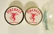 Fireball Cabinet Knobs, Fireball whisky Logo Cabinet Pulls / kitchen knobs,