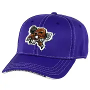 Beaver Golf Patch Performance Mesh Fitted Cap by Pukka - Purple - S/M