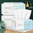 Thick Disposable Face Towel Non-woven Fabrics Dry Cleanser Towelettes
