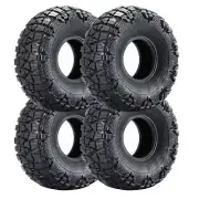 4Pack 1/10 RC Car 1.9" Rubber Wheel Tyres Tires Cover For 1.9in RC Wheel Rim A