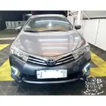 銳訓汽車配件精品-雲嘉店 TOYOTA 11代 ALTIS 安裝 Z版空力套件 雙出 前下巴+後下巴+側裙(含烤漆)