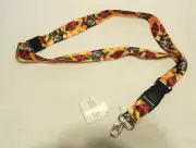 New Skull & Roses Themed Lanyards Id Badge Holders Keychains Break Away Safety