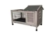 Flyline Bunny Bungalow Cage Hutch For Rabbit Guinea Pig
