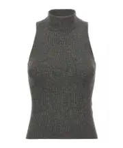 Brunello Cucinelli Sparkling Turtleneck Knitted Top S,M Black