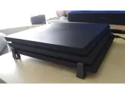 Sony PlayStation 4 PS4 Pro Console Corner Feet Horizontal Stand Better Cooling