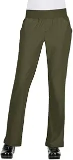 [koi] Basics 732 Laurie Women's Scrub Pant Olive Green Medium