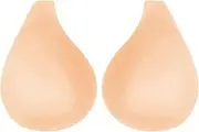 [Beautyking] Sticky Bra Backless Strapless Bras, Invisible Comfortable Adhesive Push Up Bra Breast Lift Pasties Reusable